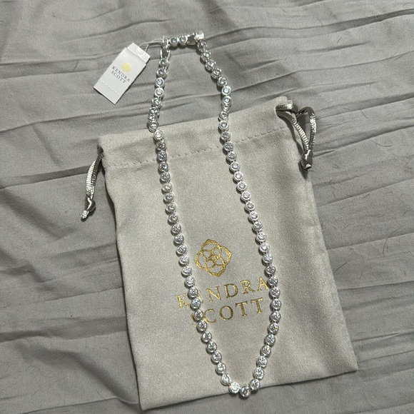 Kendra Scott Carmen Tennis Necklace silver - Picture 2 of 3